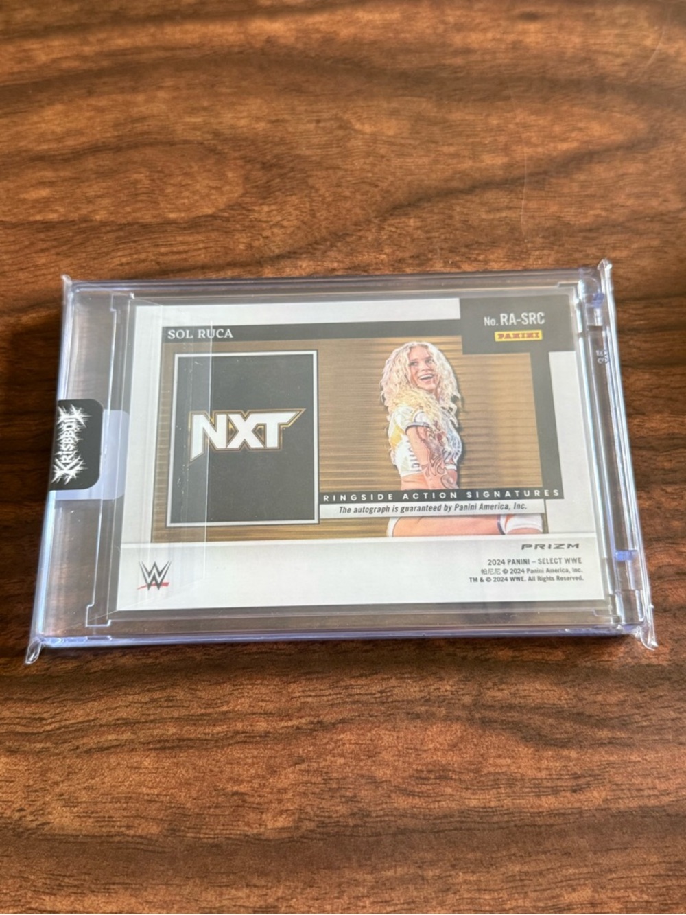 WWE Sol Ruca Selects Auto - Picture 2 of 2